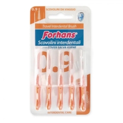 5 travel interdental brushes - 0.9