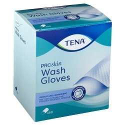 Wash Glove - 50 body hygiene gloves