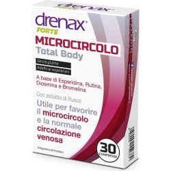 Drenax Forte Microcircolo - Microcirculation supplement 30 tabs