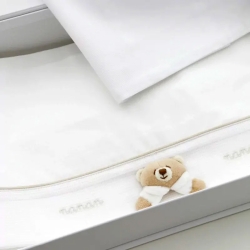 Tato - Set of 3 White Bed Sheets