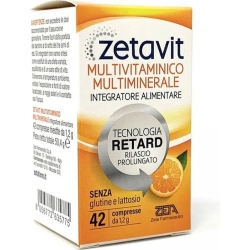 Zetavit Multivitaminico Multiminerale - Food Supplement 42 tablets