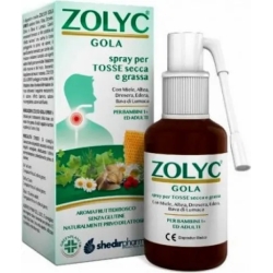 Zolyc Throat Spray - Dry and oily cough treatment 30 ml