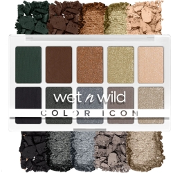 Color Icon 10-Pan Shadow Palette n. 4076e Lights Off