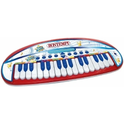Electronic keyboard with 31 keys