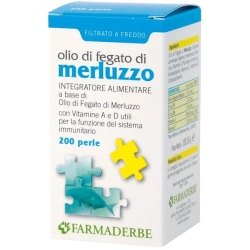 Olio di fegato di merluzzo - Food Supplement 200 pills