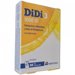 Didi3 1000 UI - D3 vitamin supplement 30 Orodispersible Film