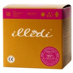 16 Mini Sanitary Pads with wings