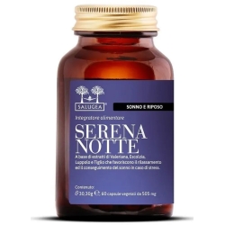 Salugea Serena Notte - Sleep supplement 60 vegetable capsules