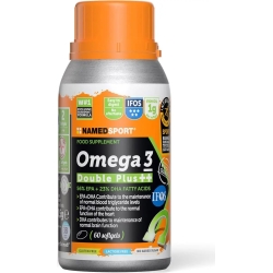 Omega 3 Double Plus ++ food supplement 60 soft gels