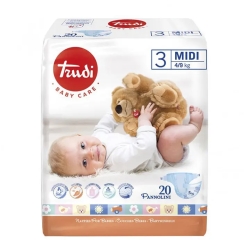Baby care 3 Midi - 20 baby diapers 4/9 Kg