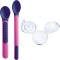 Heat Sensitive Spoons & Cover for children color deep pink