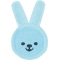 Oral Care Rabbit - Child's oral hygiene glove color Arctic Blue