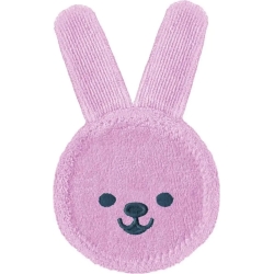 Oral Care Rabbit - Child's oral hygiene glove color Quartz Rose