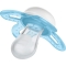 Original - 2 Soothers with silicone teat 2-6m+ in assorted color