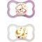 Air Night - 2 Silicone pacifiers 6m+ pink color
