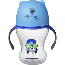 Trainer Cup - Children's cup 6M+ with soft sippee 230ml Color Pink
