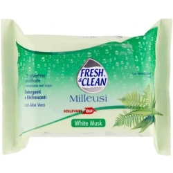 Moistened Wipes Milleusi Classic 20 Pcs withe musk