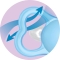 Air Night - 2 Silicone pacifiers 16m+  pink color