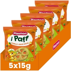 I Paff dei Bambini - Snack peas and sweet corn