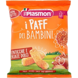 I Paff dei Bambini - Snack with lentils and sweet potatoes