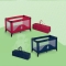 Teddytour - folding travel bed - blue