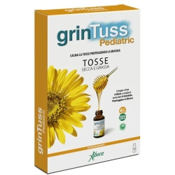 Grintuss Pediatric - Syrup for dry and oily cough 12 vials