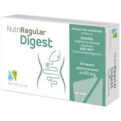 Nutriregular Digest - Digestive Aid Supplement 20 capsules