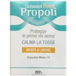 Golasept Tuss Propoli - 24 mint and lemon cough tablets
