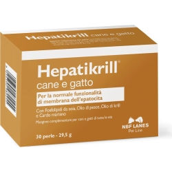 Hepatikrill Dogs And Cats 30 Pearls - Complementary feed