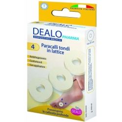 4 latex round callus guard patches