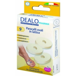 9 latex oval callus guard patches