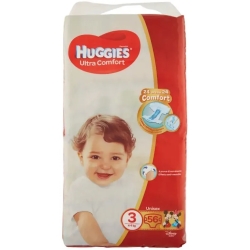 Ultra Comfort 56 diapers size 3 from 4 to 9 kg