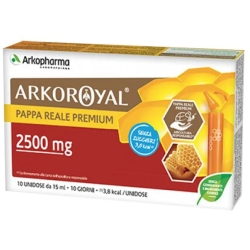 Arkoroyal Pappa Reale premium 2500 Mg - food Supplement 10 vials