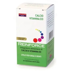 Reinforce calcium and vitamin d3 bone health supplement 30 tablets