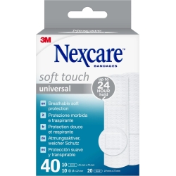 Universal Soft Touch - 40 patches in assorted sizes