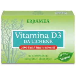 Vitamin D3 From Lichen - bone health supplement 90 tablets