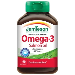 Omega 3 Salmon Oil - Heart Health Supplement 90 softgels