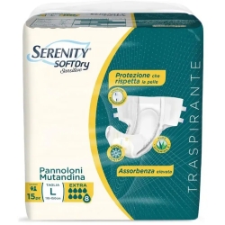 Soft Dry Sensitive extra 15 panty diapers size L