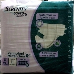 Soft Dry Sensitive Maxi 15 panty diapers size L
