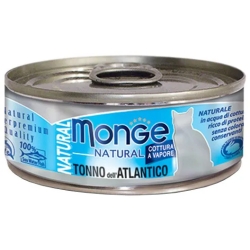 Natural Atlantic Tuna -  Moist cat Food  80 gr