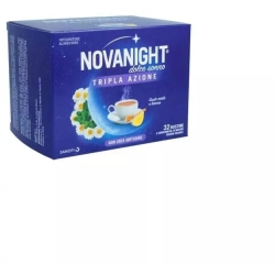Novanight Dolce Sonno tripla azione Sleep supplement 32 sachets
