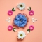 Invisibobble Sprunchie Original Flores & Bloom - Hair elastic
