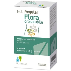 NutrishGular Flora Orosolubile - Probiotic Supplement 14 sachets