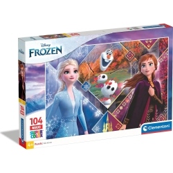 Frozen 2 104 Pieces Puzze 62x42 cm