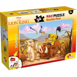 Double-sided maxipuzzle 24 Pieces Lion King