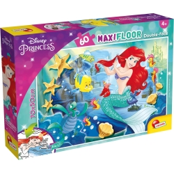 Double-sided maxipuzzle 60 Pieces Little Mermaid