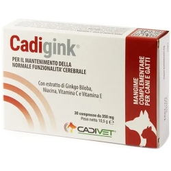Cadigink Complementary feed for elderly dogs and cats 30 Tablets