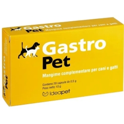 Gastro PET 20 capsules - Complementary feed for dogs and cats