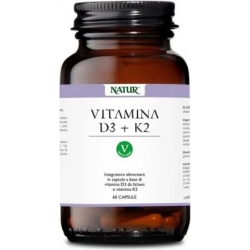 Vitamina D3+K2 - Vitamins Supplement 60 pills