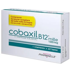 Cobaxil B12 1000 mcg - Vitamin B12 supplement 5 tablets